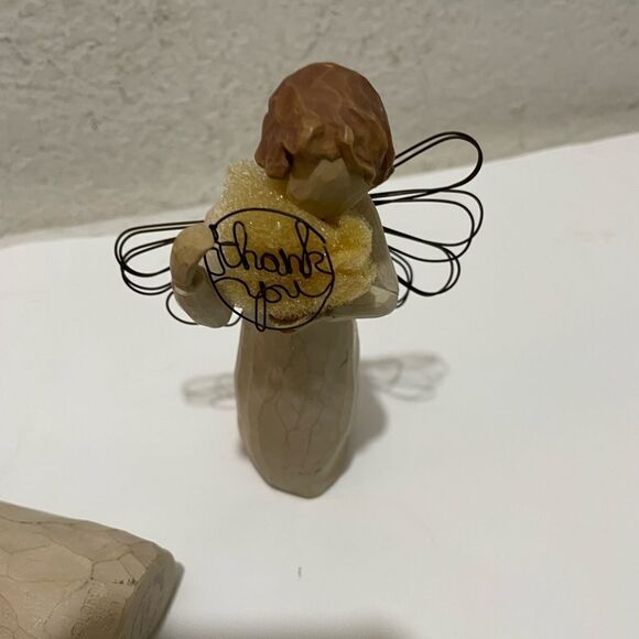 Pair willow tree figurines Just for You 2005 and Angel of freedom - Picture 5 of 12